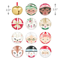 Load image into Gallery viewer, The North Pole&#39;s Countdown to Christmas Ornaments and Book Set
