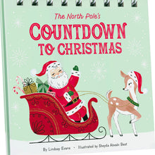 Load image into Gallery viewer, The North Pole&#39;s Countdown to Christmas Ornaments and Book Set
