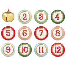 Load image into Gallery viewer, The North Pole&#39;s Countdown to Christmas Ornaments and Book Set
