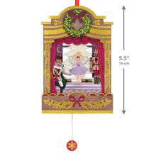 Load image into Gallery viewer, The Nutcracker Ballet Musical Papercraft Ornament With Motion - Hallmark Timmins
