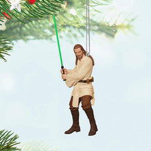 Load image into Gallery viewer, Star Wars: The Phantom Menace™ 25th Anniversary Qui-Gon Jinn™ Ornament
