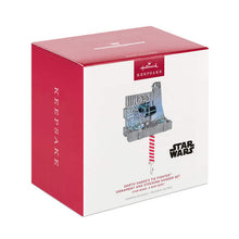 Load image into Gallery viewer, Star Wars: A New Hope™ Darth Vader&#39;s TIE Fighter™ Ornament and Stocking Hanger Set With Light and Sound
