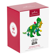 Load image into Gallery viewer, Disney/Pixar Toy Story Wrapped-Up Rex Ornament - Hallmark Timmins
