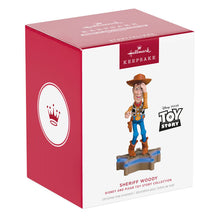 Load image into Gallery viewer, Disney/Pixar Toy Story Collection Sheriff Woody Ornament With Light and Sound
