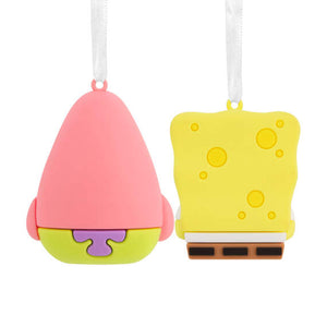 Better Together Nickelodeon SpongeBob SquarePants and Patrick Star Magnetic Hallmark Ornaments, Set of 2