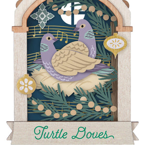 Twelve Days of Christmas Papercraft Ornament