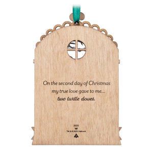 Twelve Days of Christmas Papercraft Ornament