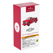 Load image into Gallery viewer, Fire Brigade 1968 Chevrolet® Fire Engine 2025 Ornament With Light
