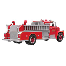 Load image into Gallery viewer, Fire Brigade 1973 Dodge C800 Fire Engine 2026 Ornament With Light - Hallmark Timmins
