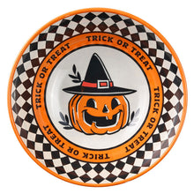 Load image into Gallery viewer, Vintage Jack-o'-Lantern Serving Bowl, 11"
