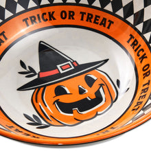 Load image into Gallery viewer, Vintage Jack-o'-Lantern Serving Bowl, 11"
