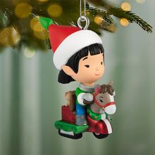 Load image into Gallery viewer, Mini Welcome to Elfville Tilly Ornament, 1"
