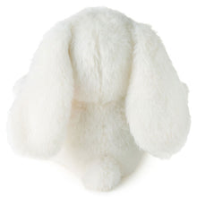 Load image into Gallery viewer, White Bunny With Patchwork Ears Easter Plush, 8"

