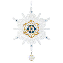 Load image into Gallery viewer, Snowflake 2026 Porcelain Ornament
