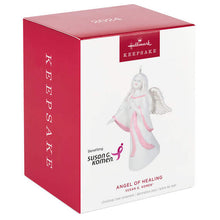 Load image into Gallery viewer, Angel of Healing Porcelain Ornament Benefiting Susan G. Komen®
