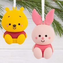 Load image into Gallery viewer, Better Together Disney Winnie the Pooh and Piglet Magnetic Hallmark Ornaments, Set of 2
