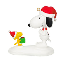 Load image into Gallery viewer, Peanuts® Spotlight on Snoopy The Perfect Gift Ornament - Hallmark Timmins

