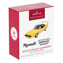 Load image into Gallery viewer, Mini Lil' Classic Cars 1970 Plymouth Superbird 2026 Metal Ornament, 0.75"

