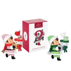 Young Santa Mystery Ornament