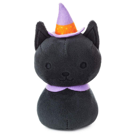 Zip-Along Black Cat Halloween Plush Toy