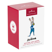 Load image into Gallery viewer, Disney Zootopia 10th Anniversary Officer Judy Hopps Ornament - Hallmark Timmins
