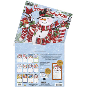 Sam Snowman - 2025 LANG Deluxe Wall Calendar