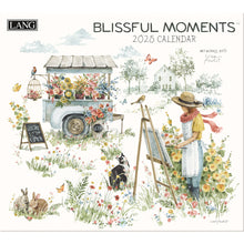 Load image into Gallery viewer, Blissful Moments 2025 LANG Deluxe Wall Calendar
