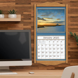 Seaside 2025 LANG Deluxe Wall Calendar