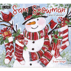 Sam Snowman - 2025 LANG Deluxe Wall Calendar