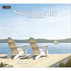 Seaside 2025 LANG Deluxe Wall Calendar