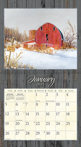 On The Farm 2025 LANG Deluxe Wall Calendar