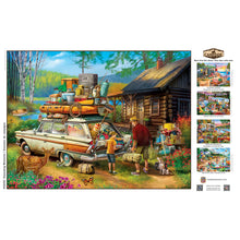 Load image into Gallery viewer, Campside - Unpacking Memories 300 Piece EZ Grip Puzzle by Master Pieces
