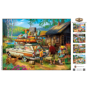 Campside - Unpacking Memories 300 Piece EZ Grip Puzzle by Master Pieces