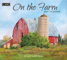 Load image into Gallery viewer, On The Farm 2025 LANG Deluxe Wall Calendar
