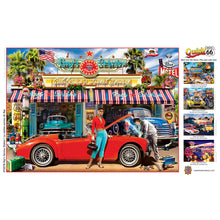 Load image into Gallery viewer, Cruisin&#39; Route 66 - Ray&#39;s Service Station 1000 Piece Puzzle by Master Pieces
