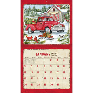 Truckin' Along 2025 LANG Deluxe Wall Calendar