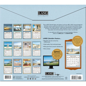 Seaside 2025 LANG Deluxe Wall Calendar