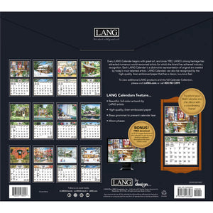 Country Welcome 2025 LANG Deluxe Wall Calendar