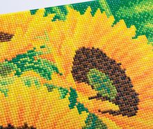 Load image into Gallery viewer, Crystal Art - Mounted Kit - Sunflower Joy - Medium - Hallmark Timmins
