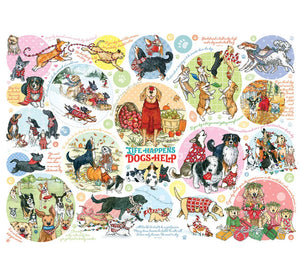 Dog Thoughts - 1000 Piece Puzzle by Cobble Hill