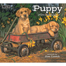 Load image into Gallery viewer, Puppy By Jim Lamb - 2025 LANG Deluxe Wall Calendar
