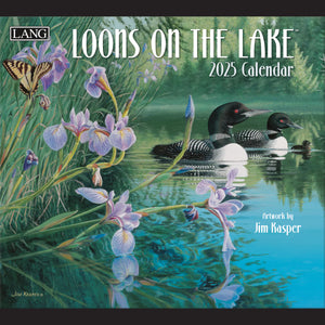 Loons On The Lake 2025 LANG Deluxe Wall Calendar