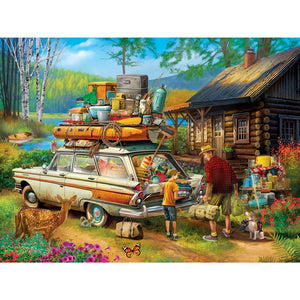 Campside - Unpacking Memories 300 Piece EZ Grip Puzzle by Master Pieces