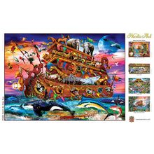 Load image into Gallery viewer, Noah&#39;s Ark Ships Away - 1000 Piece Puzzle by Master Pieces
