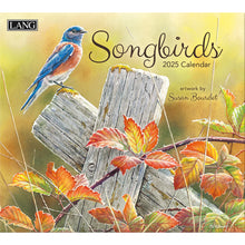 Load image into Gallery viewer, Songbirds 2025 LANG Deluxe Wall Calendar
