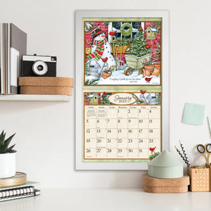 Bountiful Blessings 2025 LANG Deluxe Wall Calendar