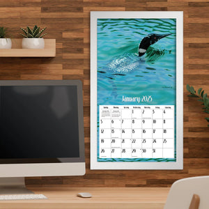 Loons On The Lake 2025 LANG Deluxe Wall Calendar