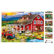 Load image into Gallery viewer, Farm &amp; Country - Barnyard Crowd 1000 Piece Puzzle
