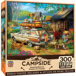 Campside - Unpacking Memories 300 Piece EZ Grip Puzzle by Master Pieces