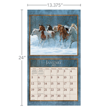 Load image into Gallery viewer, Horses in the Mist - 2025 Lang Calendar
